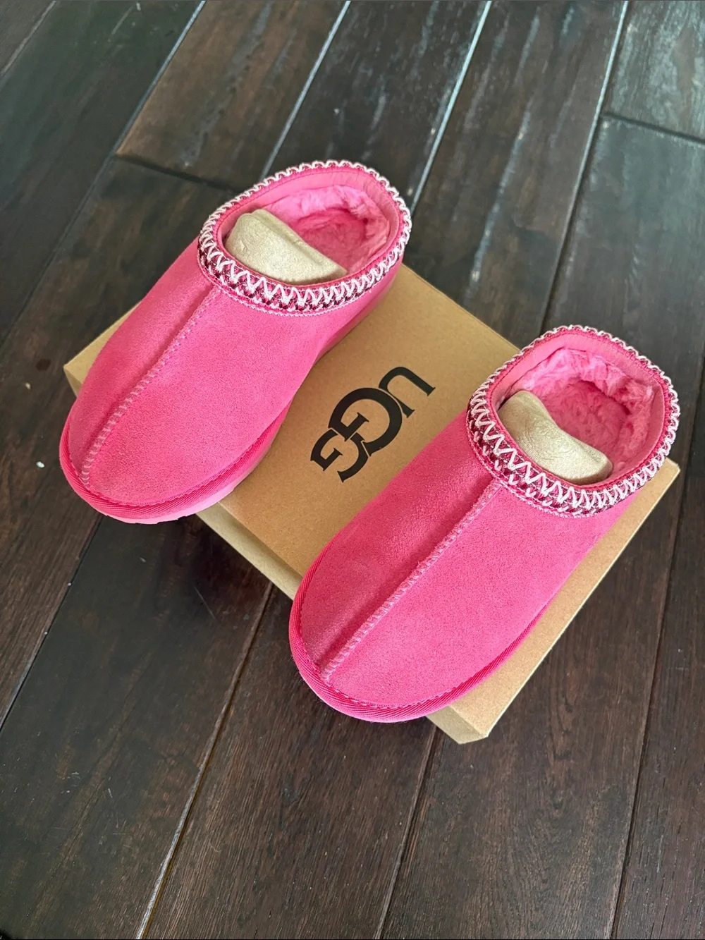 UGG Kids Tasman II Slip-On Clog in Pink
